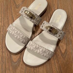 Michael Kors - Logo Two Strap Sandals